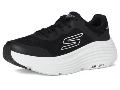 Skechers Women's Max Cushioning Endeavour Canova Sneaker, Black/White