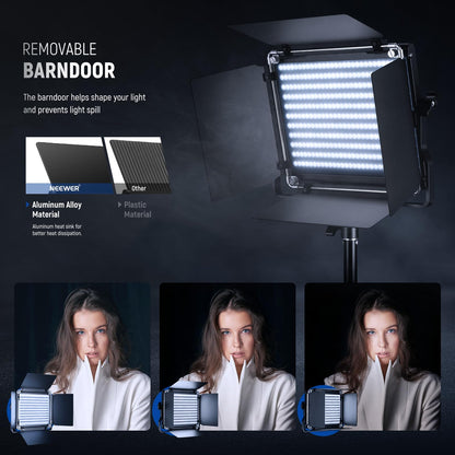 NEEWER Luz LED de Estudio Bicolor NL660 (3200K-5600K)