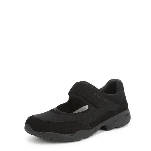 Vionic Womens Walk Slim Giselle Sneaker Black