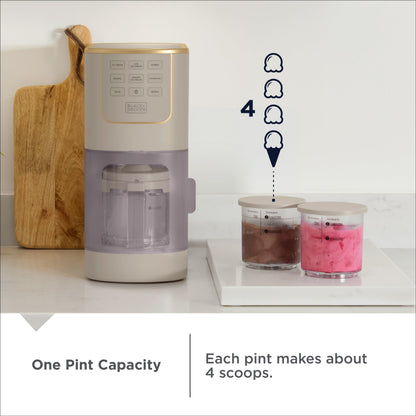 BLACK+DECKER Máquina para Hacer Helados en Casa