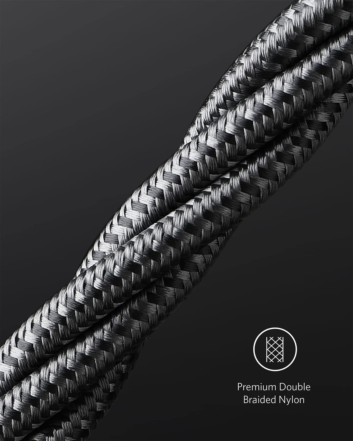 Anker Cable Cargador Rápido USB C a USB C (Paquete de 2 / 6 FT / Negro)