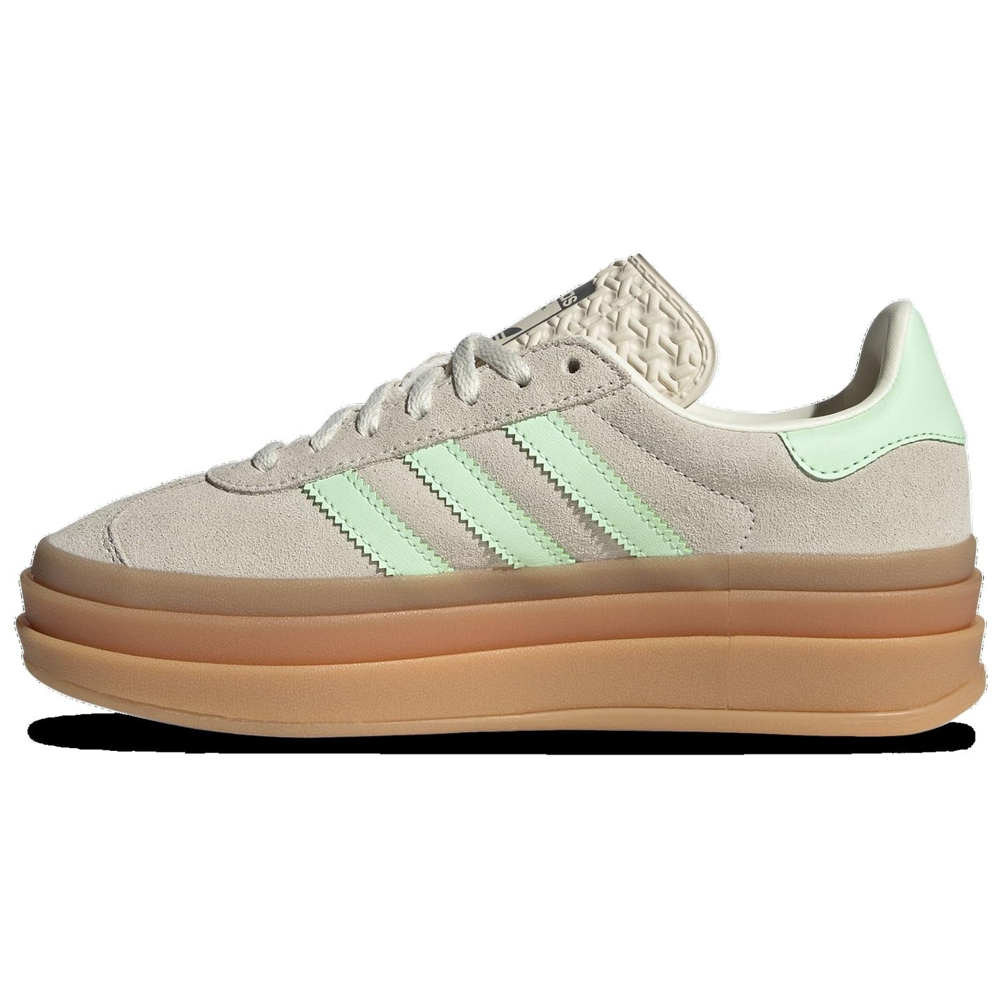 adidas Originals Gazelle Bold - Girls' Grade School (JQ7410, Green/Tan)