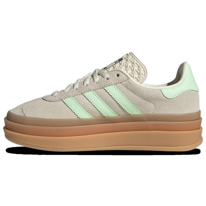 adidas Originals Gazelle Bold - Girls' Grade School (JQ7410, Green/Tan)