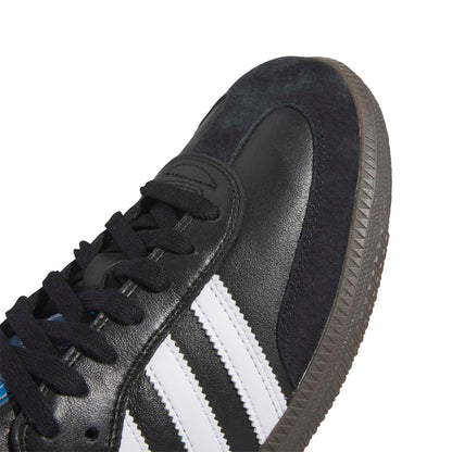 adidas Men's Samba ADV Skate Shoes - Core Black/Cloud White/Gum