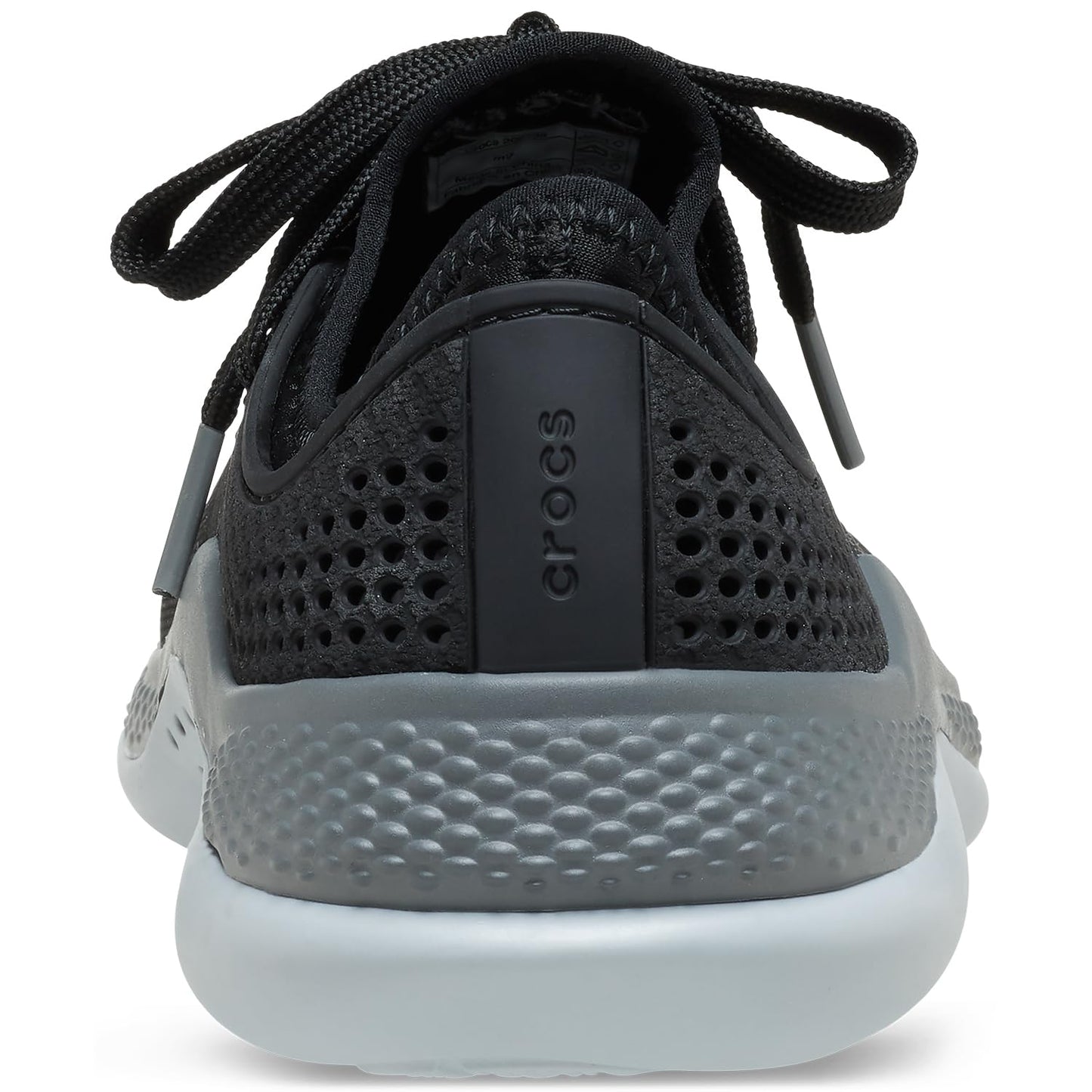 Crocs Zapatillas LiteRide 360 Pacer para Mujer (Talla 6 / Negro y Gris)