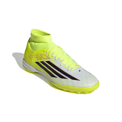 adidas Unisex-Adult F50 League Mid Turf, Team Solar Yellow/Black/Lucid Red