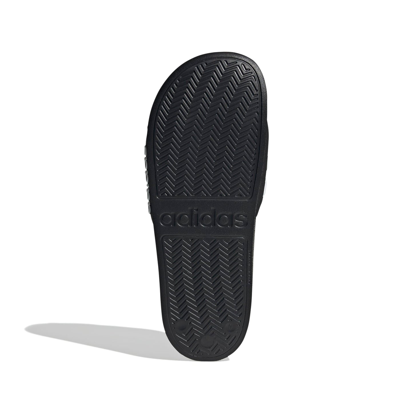 adidas Sandalias Adilette Shower para Adulto (Talla 8 / Negro y Blanco)
