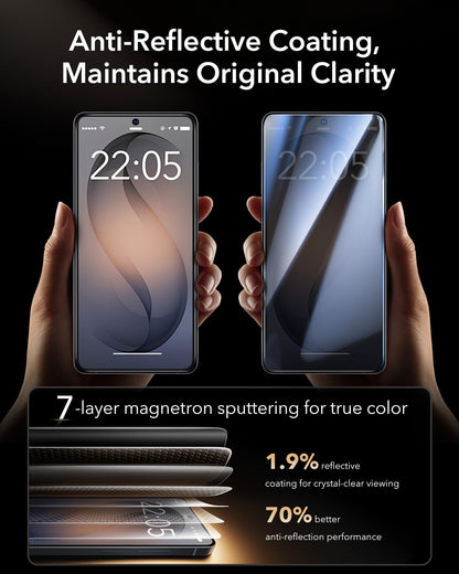 ESR Cristal Accesorio Corning™ Protector de Pantalla para Galaxy S26 Ultra