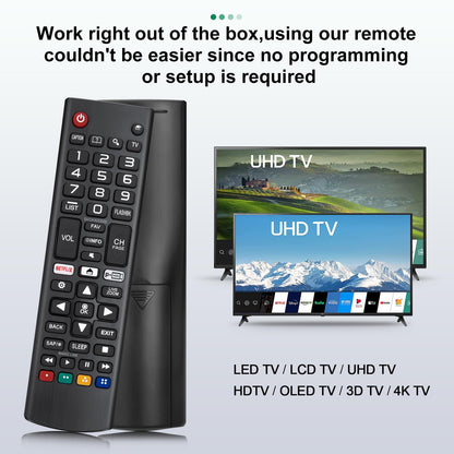 Control Remoto de Repuesto para LG Smart TV (Paquete de 2)