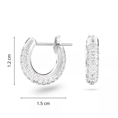 Swarovski Pendientes de Aro Mini Dextera para Mujer