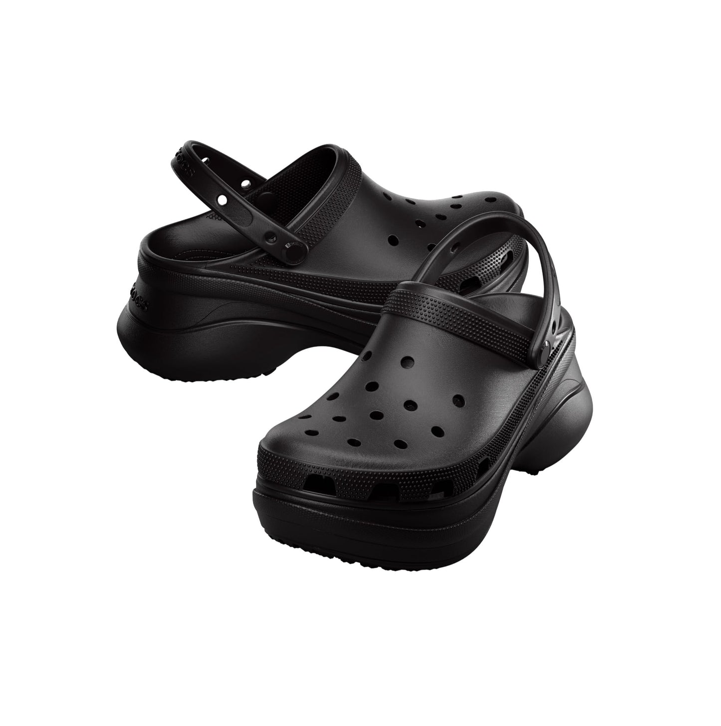 Crocs Women's Classic Bae Clog | Platform Shoes, Black