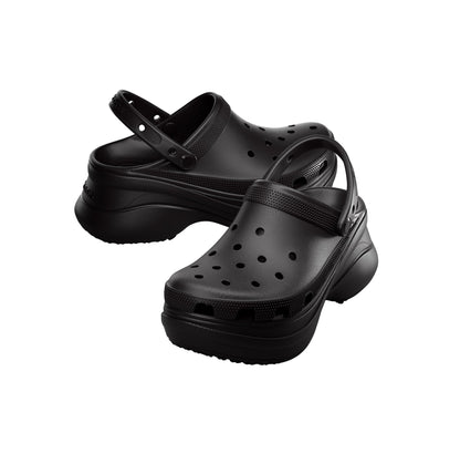 Crocs Women's Classic Bae Clog | Platform Shoes, Black