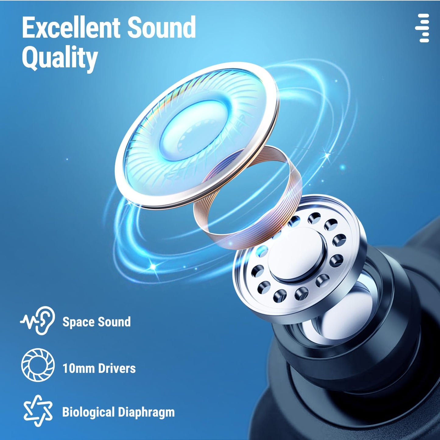Middle Rabbit Auriculares Inalámbricos para Juegos SW5 con Micrófono