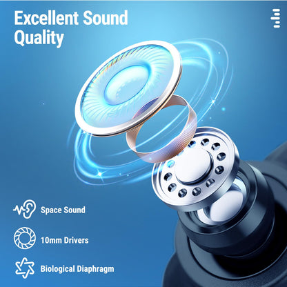 Middle Rabbit Auriculares Inalámbricos para Juegos SW5 con Micrófono