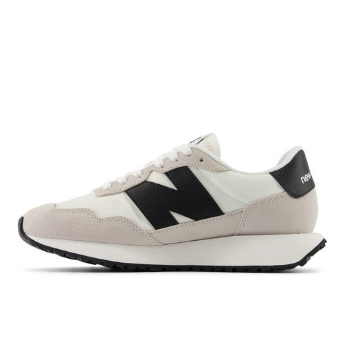 New Balance Women's 237 Sneaker, Sea Salt/Silver Birch/Black
