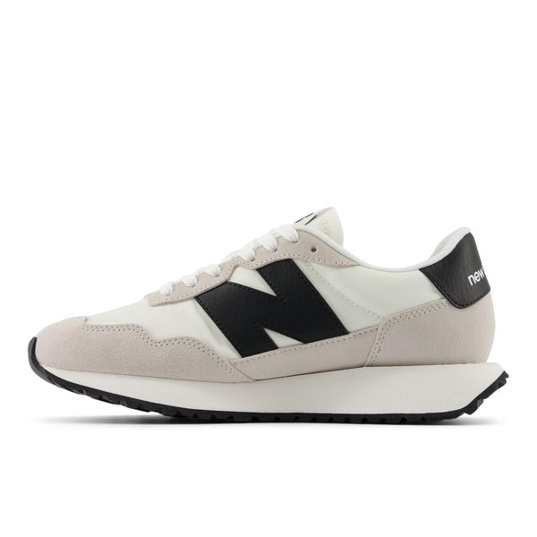 New Balance Women's 237 Sneaker, Sea Salt/Silver Birch/Black