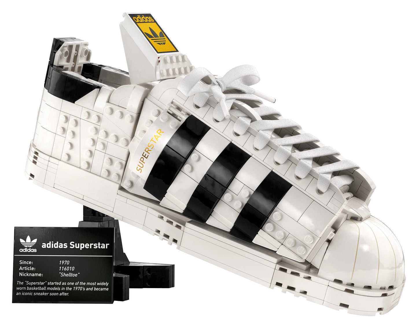 LEGO Kit de Construcción Zapatilla Adidas Originals Superstar 10282 (731 Piezas)