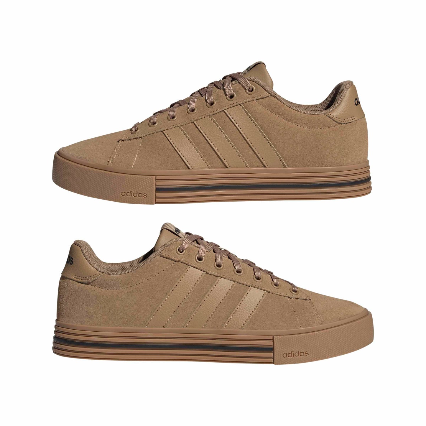 adidas Unisex-Adult Daily 4.0, Cardboard/Gum/Black