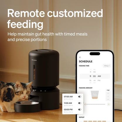 PETLIBRO Comedero Automático para Mascotas (5L / Negro Granary)