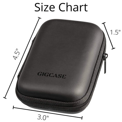 IEM Case for in-Ear Monitors, Headphones & Earbuds – EVA Travel Storage Bag for KZ ZS10/ZS10 Pro/ZSN/ZST/ZEX/AS10/AS16, CCZ ZC02/Melody, CCA CRA, Shure SE215, Moondrop Chu, KBEAR KS1, TANGZU Wan’er