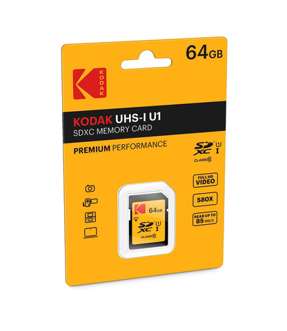 Kodak Tarjeta SDXC Premium (64GB)