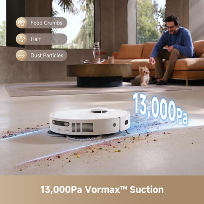 DREAME Robot Aspirador y Trapeador L40s Ultra CE con Estación Base