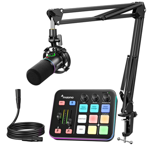 MAONO Paquete de Streaming MaonoCaster PD200XS&G1 NEO