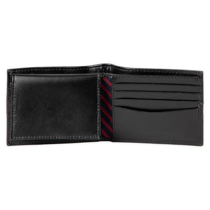 Tommy Hilfiger Billetera de Cuero para Hombre (Negro / Talla Única)