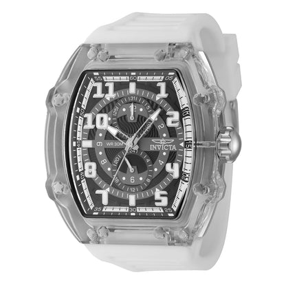 Invicta Reloj de Cuarzo Racing para Hombre (Caja 48.5mm / Esfera Blanco y Negro)