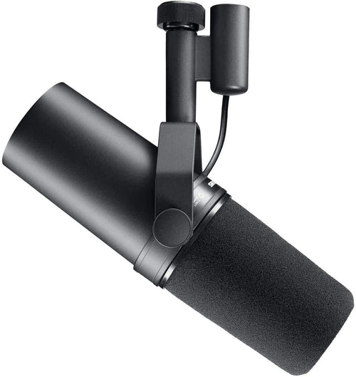 Shure SM7B Micrófono de Estudio Dinámico (Negro)