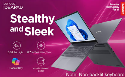 Lenovo Laptop Premium 2026 para Negocios y Estudiantes (512GB)