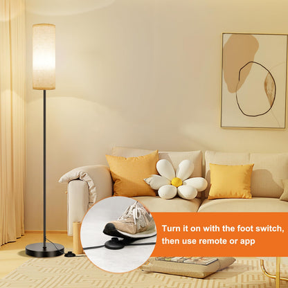 FRIDEKO HOME Lámpara de Pie Inteligente (9W / Beige)