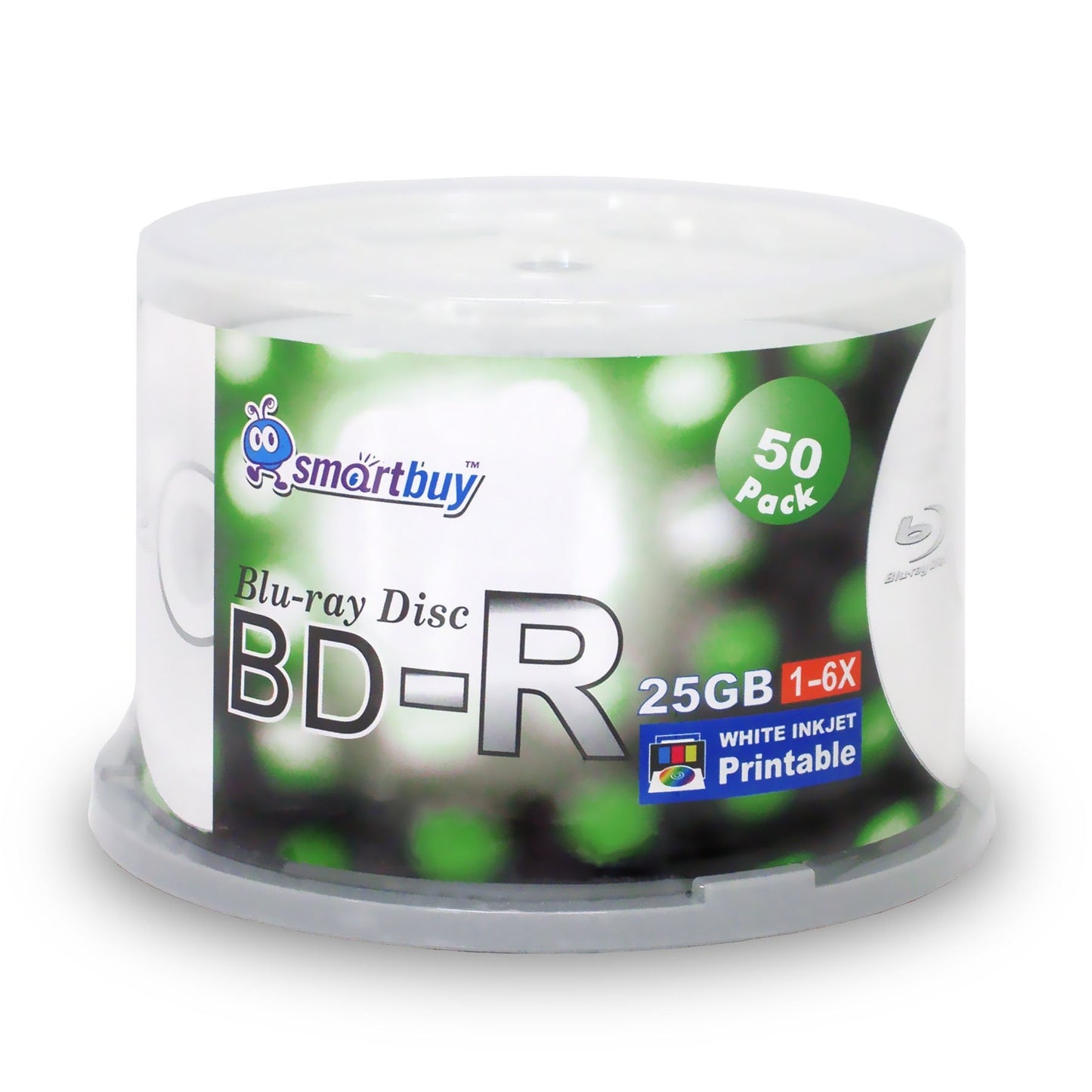 Smartbuy Discos Grabables Blu-ray Bd-r (25GB / Paquete de 150)