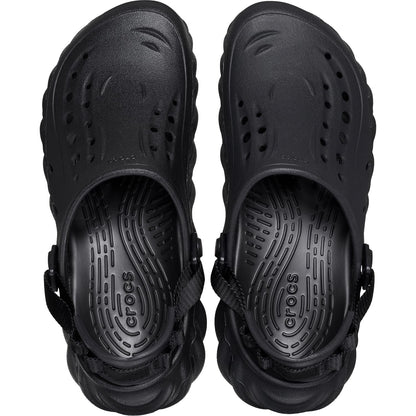 Crocs Unisex-Adult Echo Clogs, Black