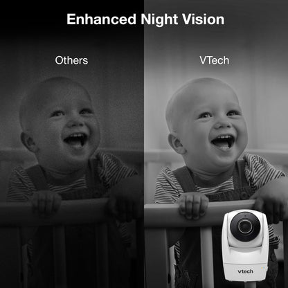VTech Monitor de Bebé Inteligente WiFi VM901 (Pantalla 5")