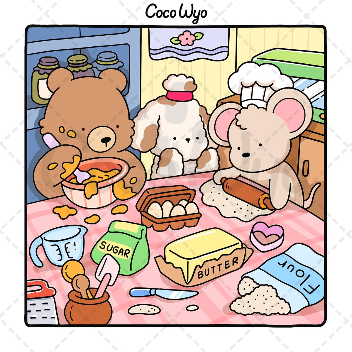 Libro de Colorear Cozy Friends (Animales Lindos para Adultos y Adolescentes)