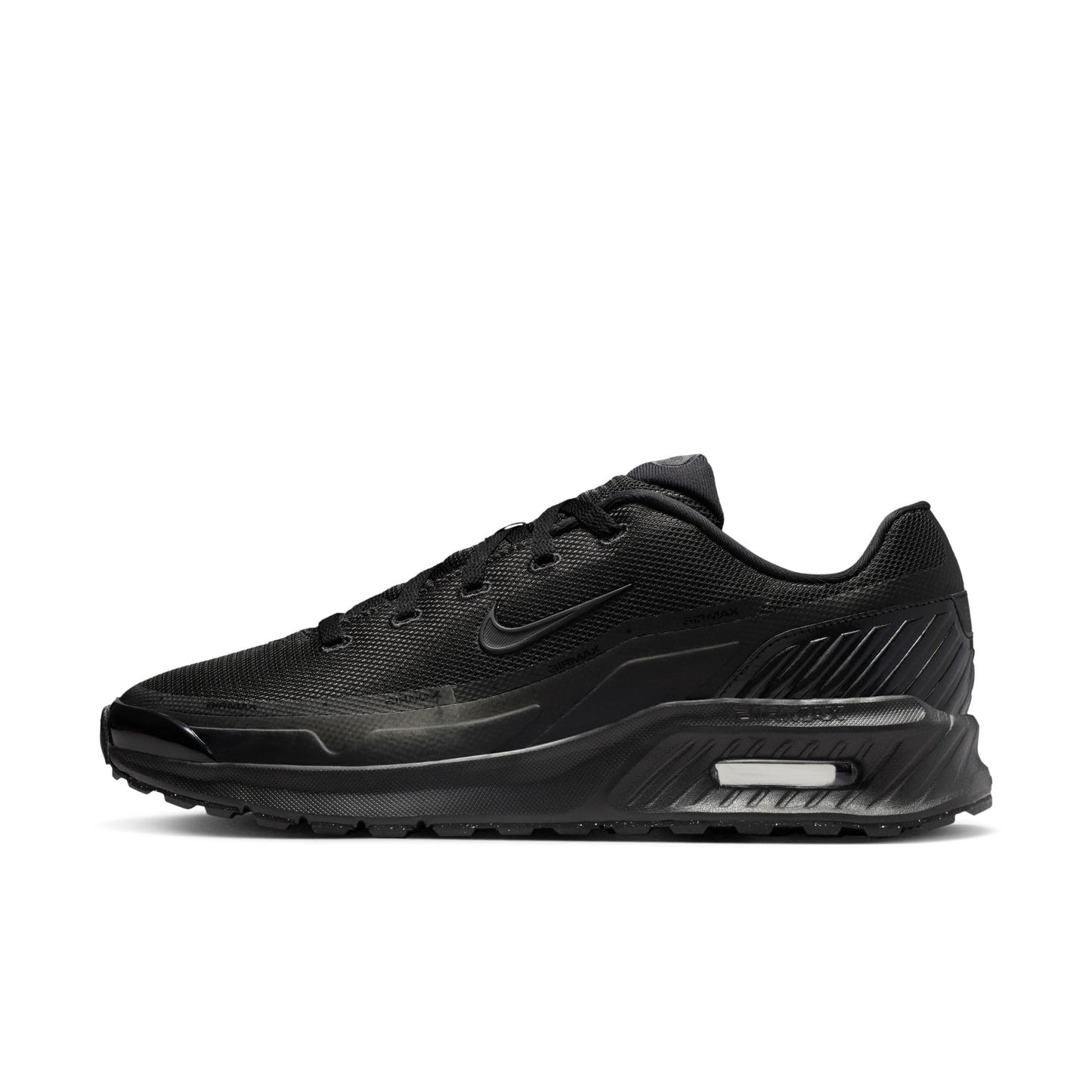 Nike Men's Air Max Bia Lifestyle Shoes, Black/Black-White