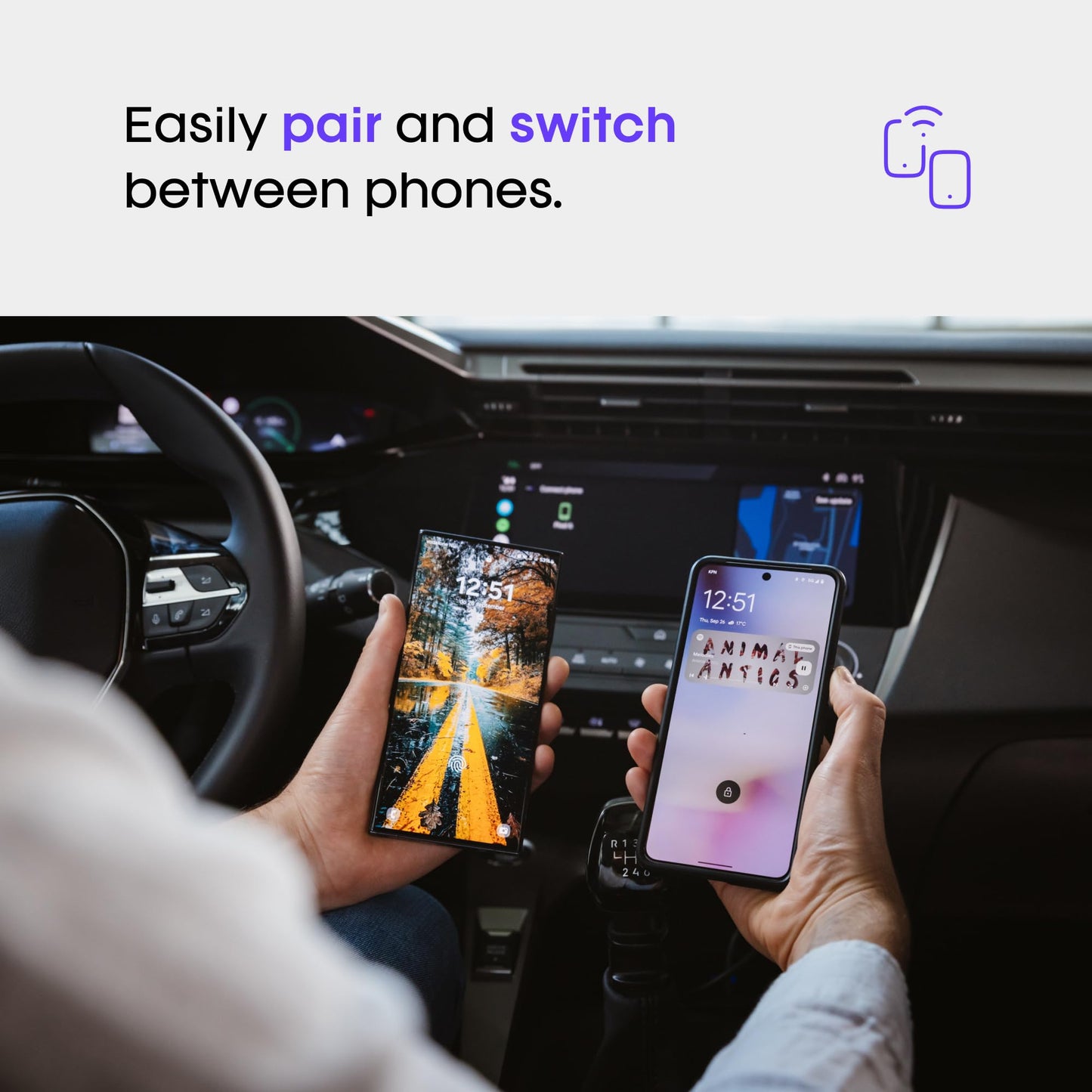 AAWireless Two Adaptador Inalámbrico para Android Auto