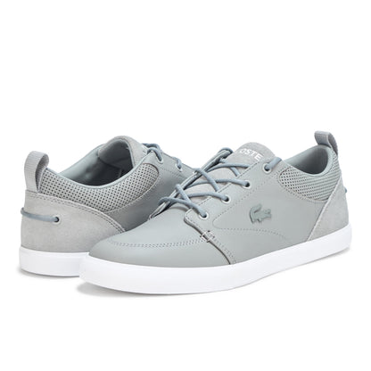 Lacoste Men's Bayliss Sneaker, Gray & White