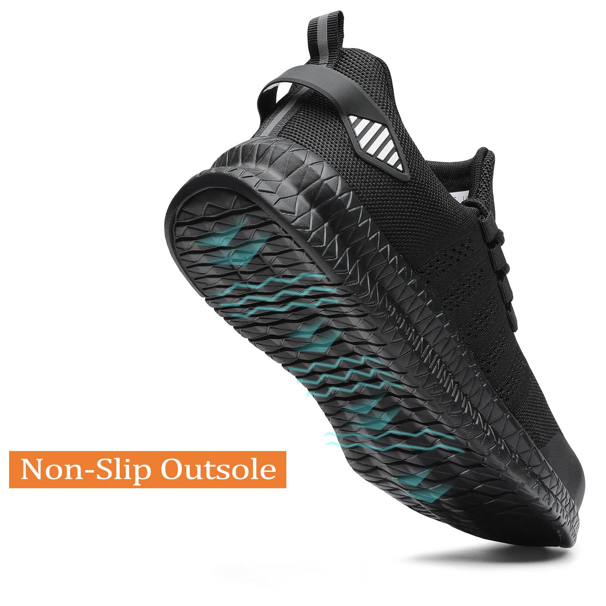 Steel Toe Shoes for Men and Women Comfortable Lightweight Work Safety Shoes Puncture Proof Slip Resistant Indestructible Sneakers Construction Work Utility Black M13