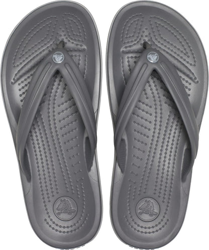Crocs Unisex Adult Crocband Flip Flop Sandals, Slate Grey/Smoke