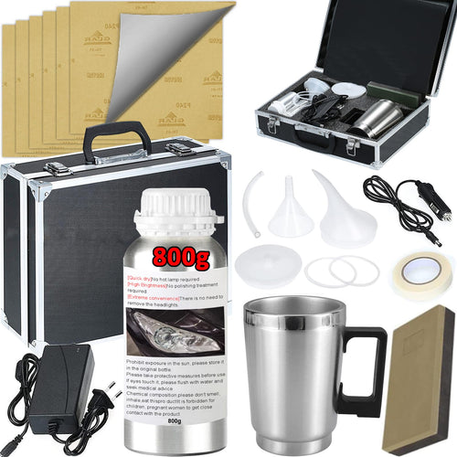 HYHJMISTY Kit de Restauración de Faros (800g)