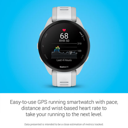 Garmin Reloj Inteligente para Correr Forerunner 165 (Whitestone)