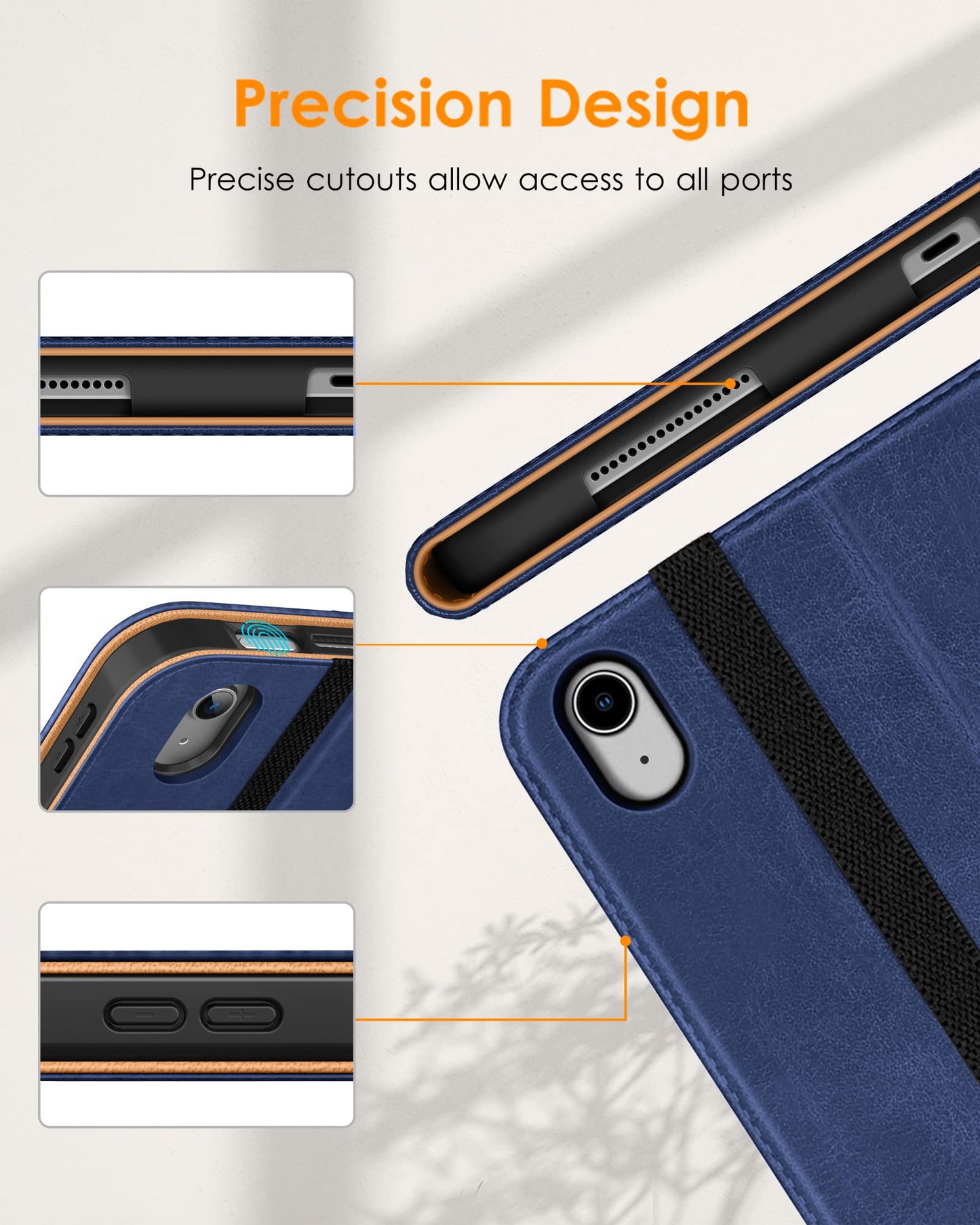 DTTO Funda para iPad de 10ª / 11ª Generación (10.9" / 11")