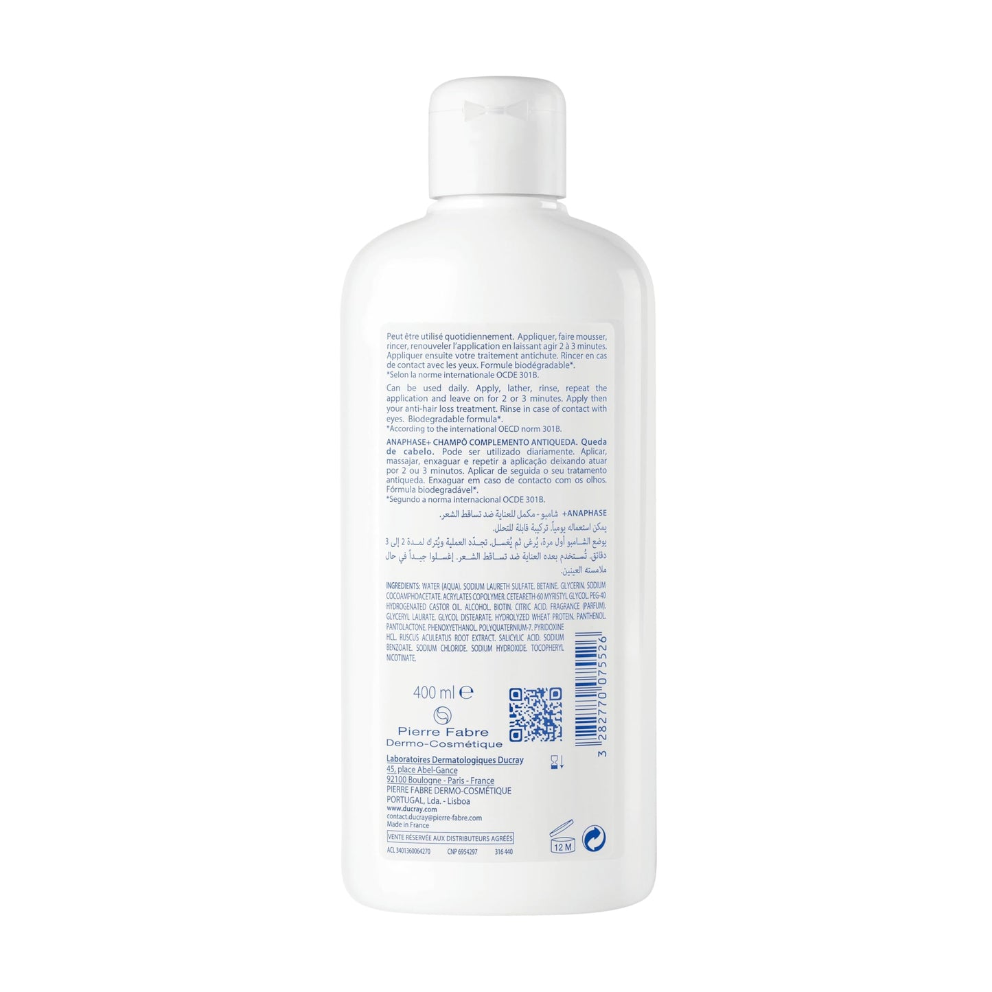 Ducray Champú Anaphase+ (13.5 fl. oz.)