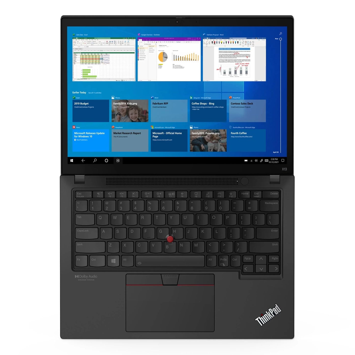 Lenovo Computadora Portátil ThinkPad X13 (512GB / Renovada)