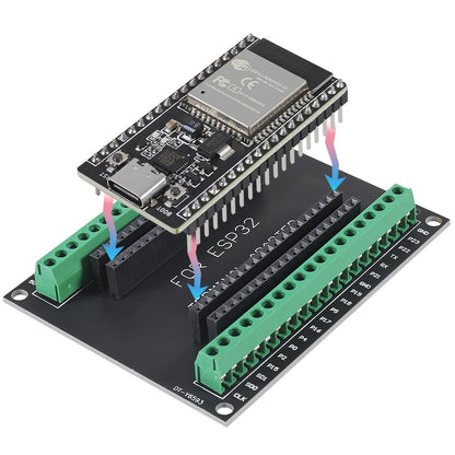 AITRIP Kit de Placa de Desarrollo ESP32 de 38 Pines (Paquete de 3 Sets)