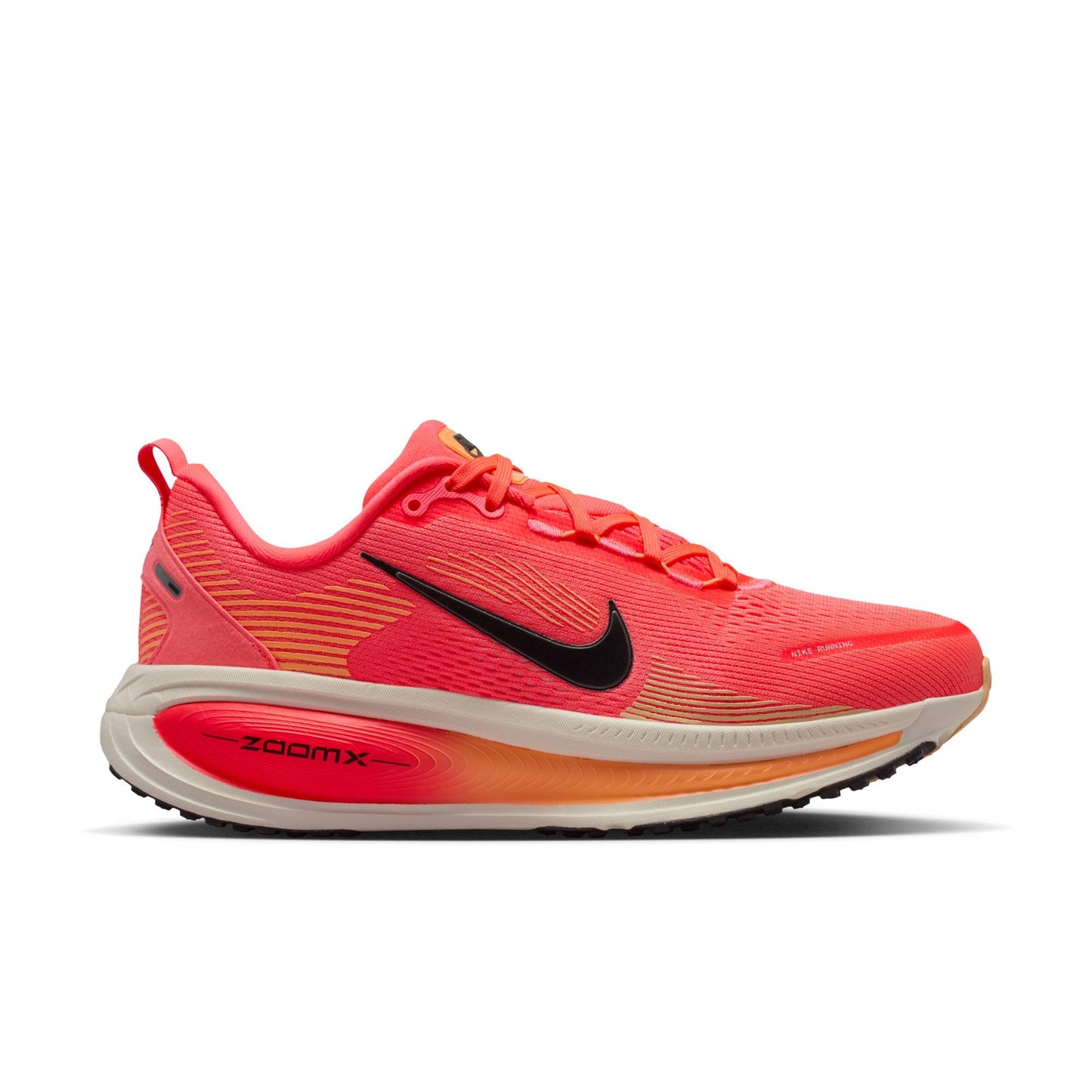 Nike Womens Vomero 18 Hot Lava/Black/Chalk/Orange Pulse