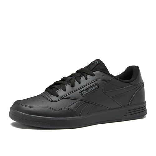 Reebok Court Advance Sneakers for Men - Casual Tennis Mens Shoes, White or Black, Core Black/Pure Grey/Core Black