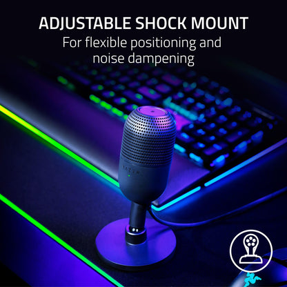 Razer Micrófono USB Seiren V3 Mini (Negro)